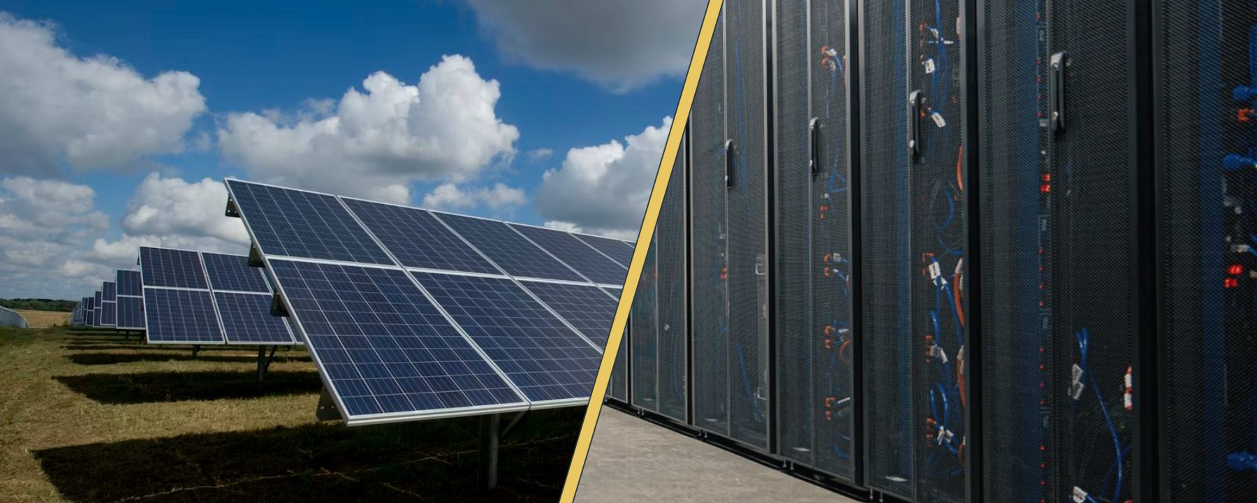 Solarpark und Rechenzentrum — Euner verbindet Energie und KI